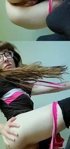 Amateur brunette ariana marie solo toying
