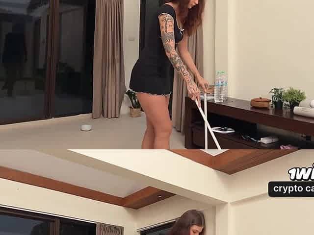 Housekeeper Role-Play: Caught Oral job Rencounter