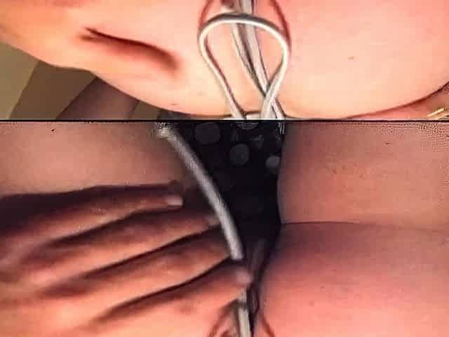 Glam blonde ass cumshot after hardcore anal
