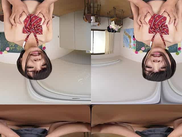 Stunning asian beauty incredible VR clip