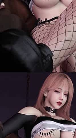 Husband Watches BBC Raw Fuck His Curvy Asian Slut