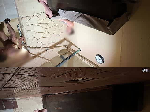 Stripped Sauna Enjoyment With My Ally Sexy redhead cutie with her constricted anal vs my large 9inch schlong