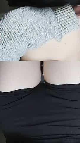curly slim gal teasing bush in gym shorts
