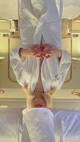 Horny Blonde Greta Foss's Wild & Wet Solo Session!