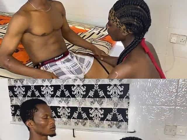 Afro Small Doxy Met A Monster Dick