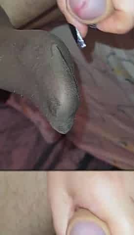 Fuck Me Through My Tights, I Want a Creampie