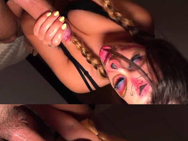 Special HALLOWEEN ANAL nympho wants a big dick inside her