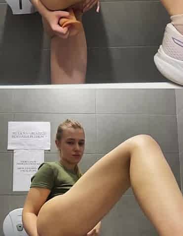 First Time Anal Fuck with Big Cock in Public