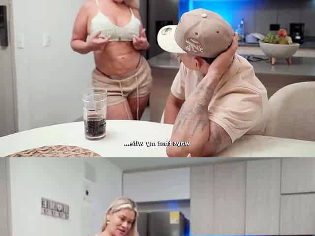 A Mature MILF Orders A Pizza And Can't Pay For It
