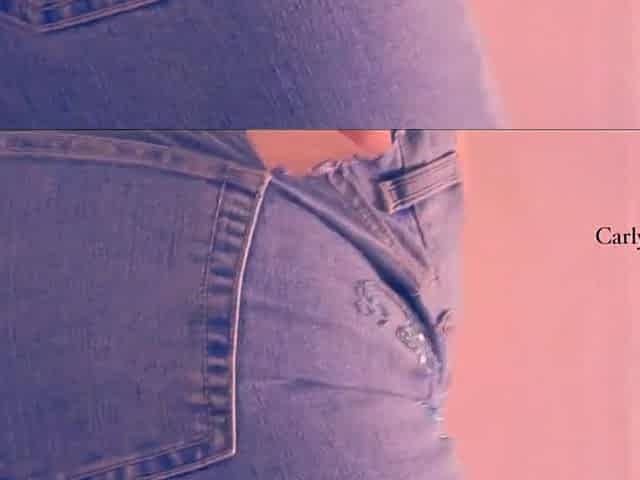 Very short constricted shorts and using a fresh toy on my vagina!