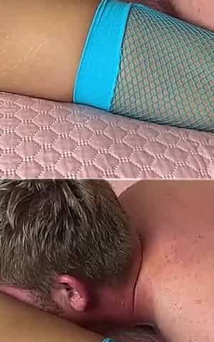 Ass in Face Complete Humiliation of Restrained Pathetic Loser