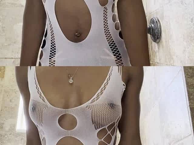Watch Throughout Sheer Costume in Shower Try On Haul.