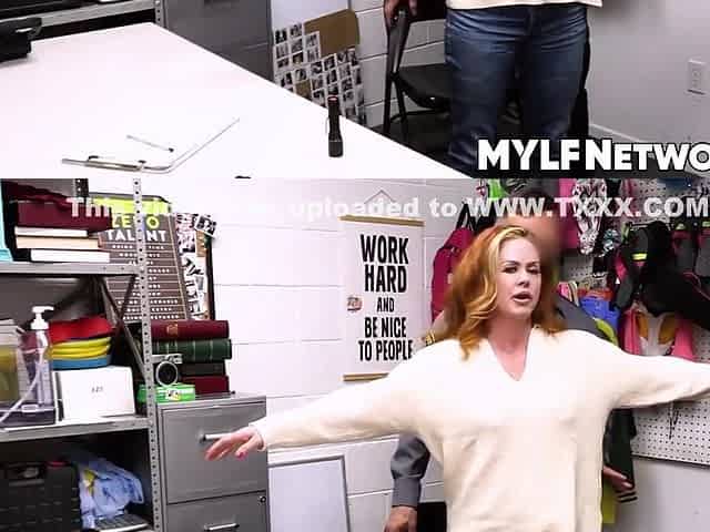 Molly Manning In Mature Lady Is A Thief And Needs To Fuck Her Way Out Of This Situation