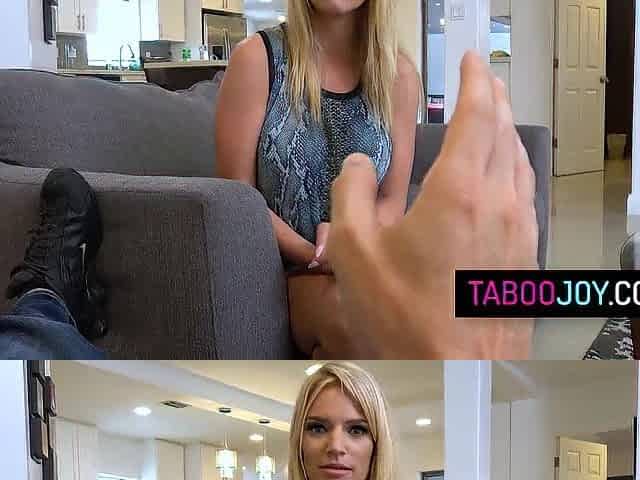 Busty milf fucks with perv stepson