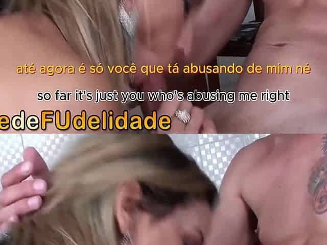 Naughty Blonde Fucking In The Bar - Sol Soares