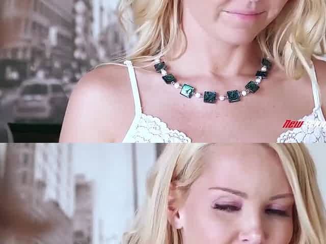 Tyler Stevenz, Becky Stevens And Aaliyah Love - Blonde Stepsister Woots At Her Stepbrothers Cumshot