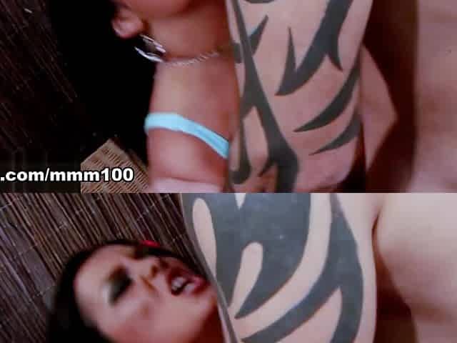Brunette with giant natural boobs Jasmine Black hard fucked - MMM100