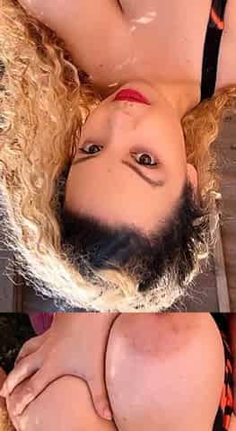 Big boobs milf masturbates with her dildo