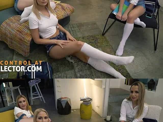 Kinky students Lulu, Verona, Lana, Mona and Sharon pay tuition with sex