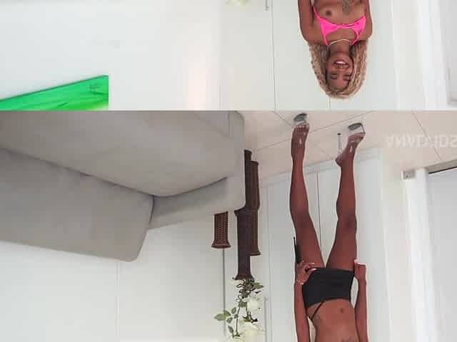 Cute Young Brazilian, Rebeca Nubian, Gets Fucked Hard By Big
