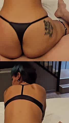 Skinny Argentinian Girl Rides a Foreign Cock Without a Condom in a Motel in Buenos Aires Lol