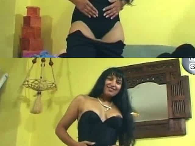 Hairy Mature Brunette Dildos Stretched Pussy Till Clenching Orgasm