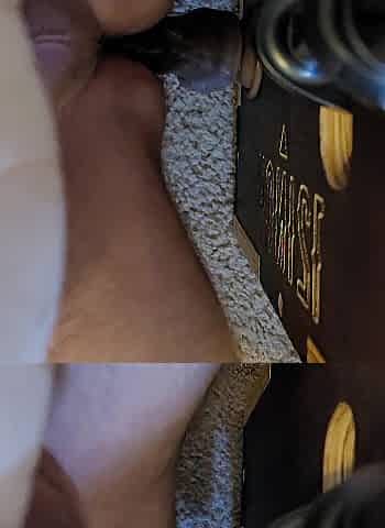 Twat creampie whilst booty stretched