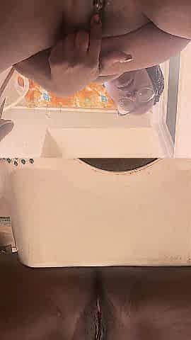 Masturbating new out the shower