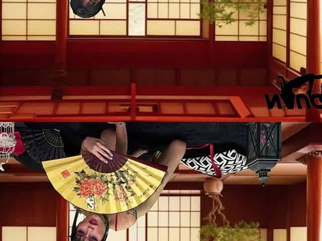 Beautiful Latin Geisha Enjoying Her Beautiful Pussy