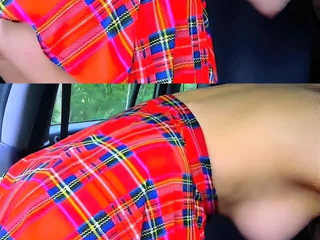 Outdoor Webcam Sex with Blowjob by Amateur Couple