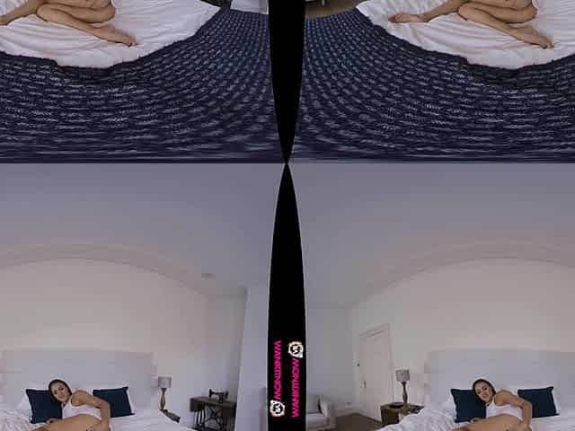 Cum On My Bed - Big Tit Cleo Summers Solo Striptease