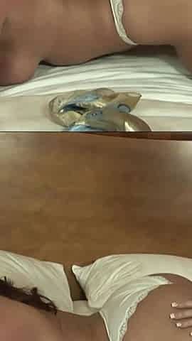 Two superb MILFs are licking each other's pussy on the bed