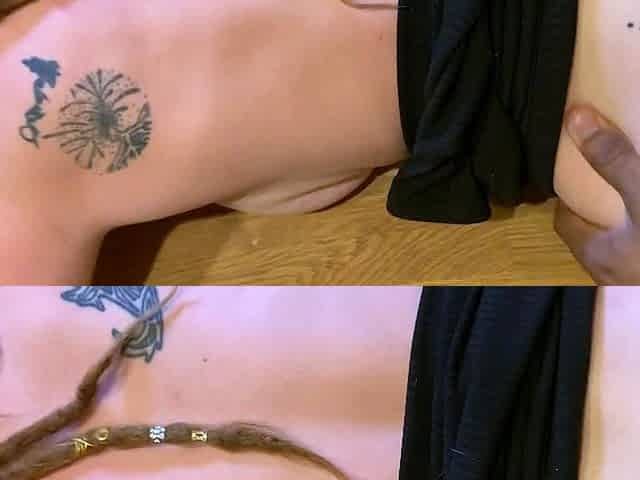 Perfect ass brunette sucing and banging POV