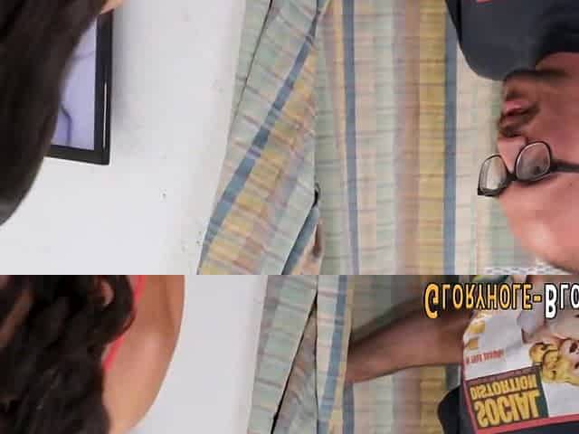 Black Rod In Buxom Whore Sucks Wam