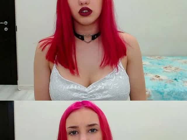 Amateur redhead shaves and masturbates