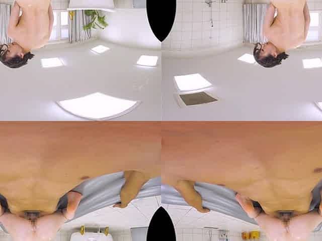Gorgeous asian beauty arousing VR clip