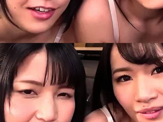 Rina Rukawa naughty Japanese teen in hot threesome