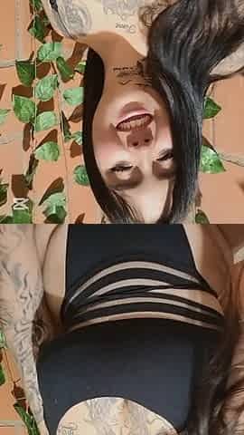 Closed Vagina Fingers by Video Call with Her Stepfather