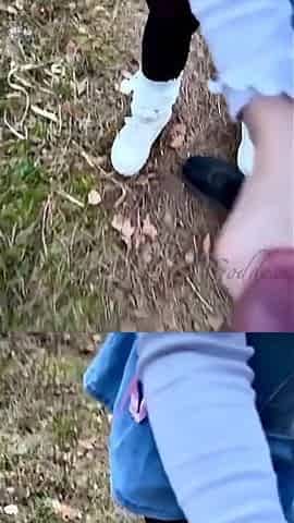 Morning Amateur Blowjob in the Forest