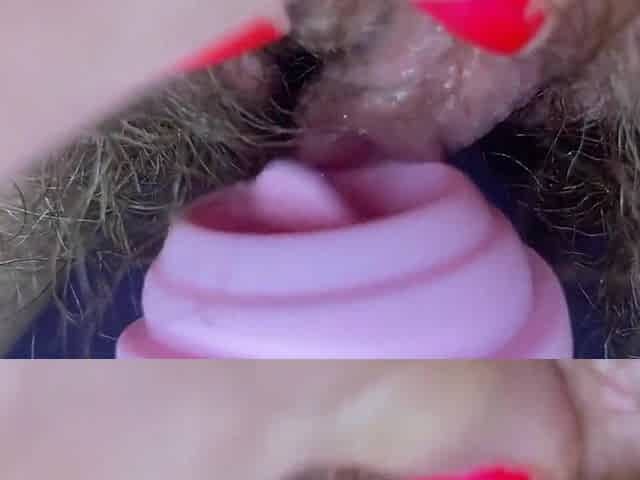 Testing Vagina licking love button licker toy