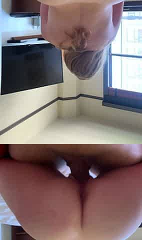 Tight ass brunette amateur Angel Hott