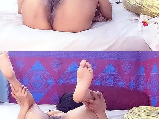 POV Hard Fuck Indian Stepsister's Pussy in Missionary Style by Her Stepbrother