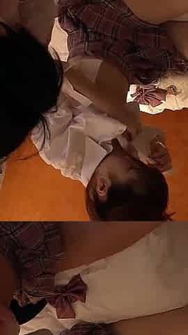 Thresssome fuck with two college Asian skinny teen and hairy pussies