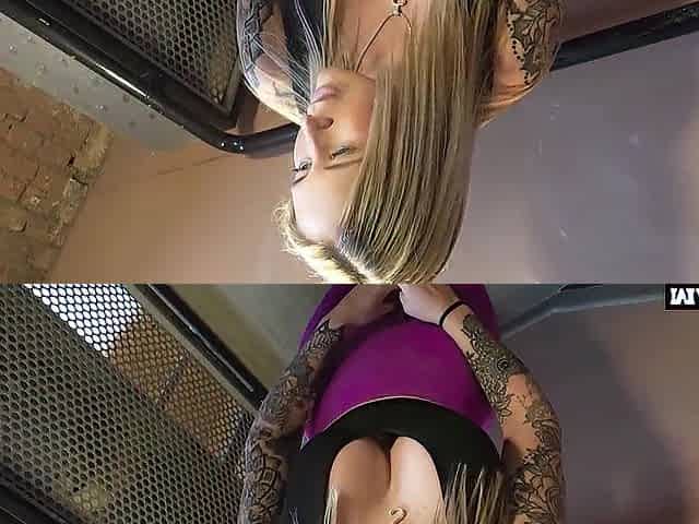 Large Booty Blond American Cutie Screwed Hard In Anal And double penetration For Breaking My Device!!!