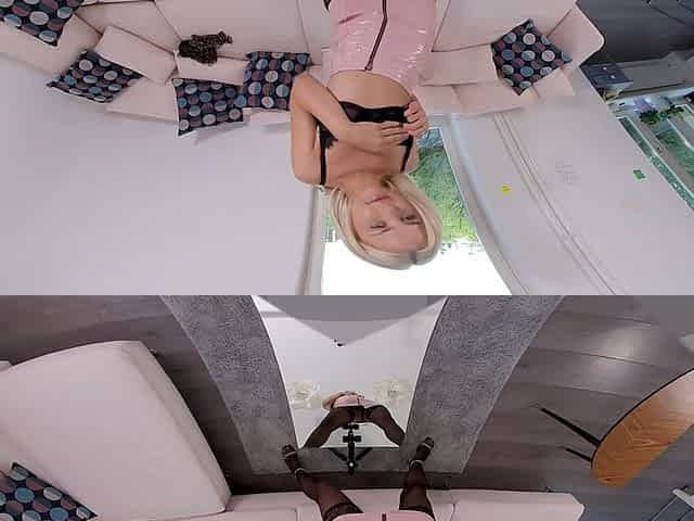 Horny Little Star Mirror Orgasm