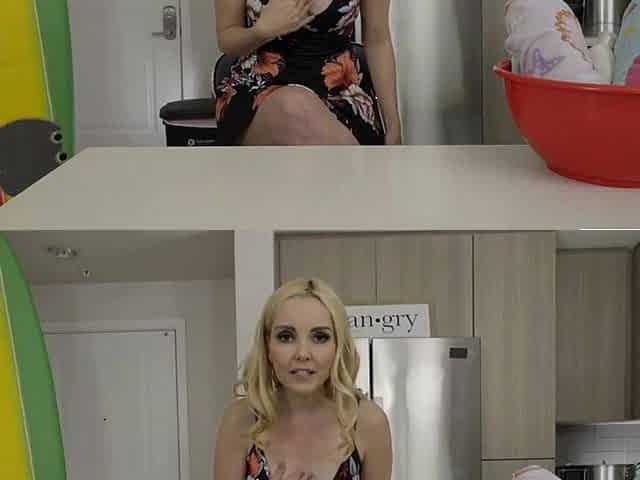 Mischievous Blonde Stepmom Aaliyah Love Always Ready To