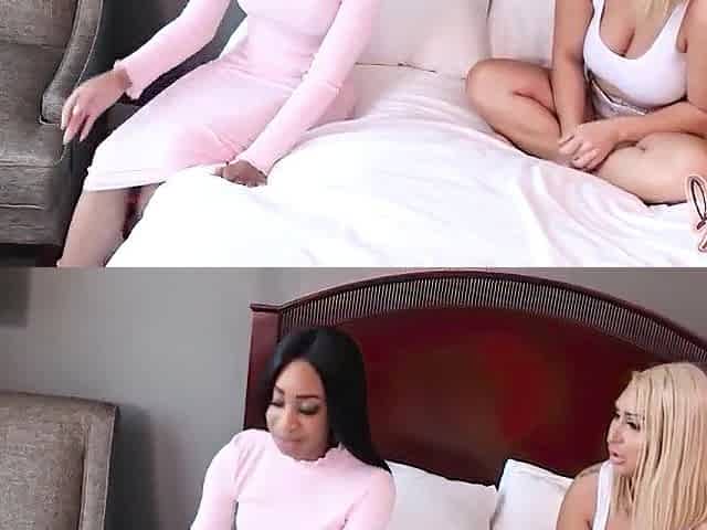 Nina Kayy & Lala Ivey's Lesbo 69, Facesitting & Rug munch Scenes!