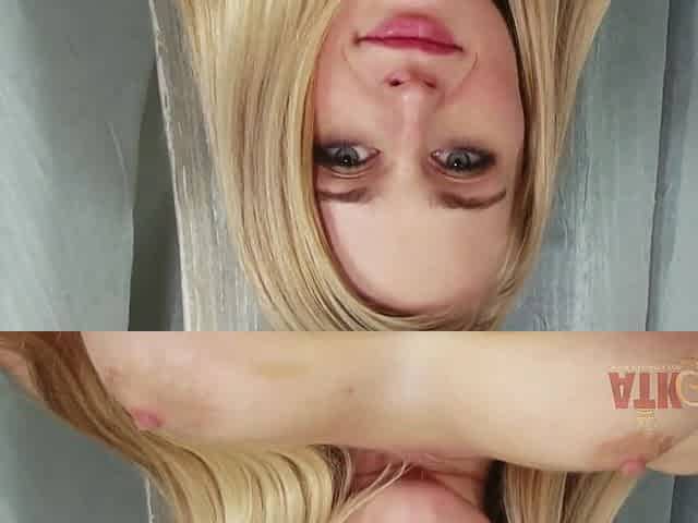 Stacie Jaxxx shows off her creamy titties and pink pussy