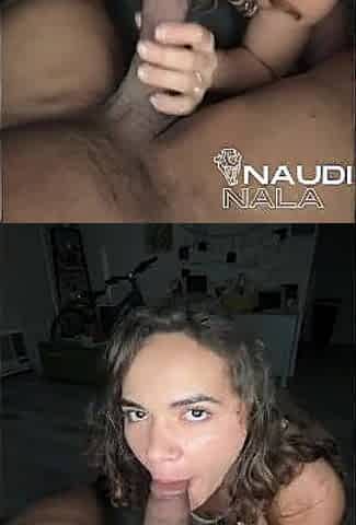 Exotic Black Brace face girl gets used by a BBC