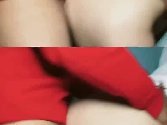 A huge black cock won't get out of a tight pussy because it's trapped